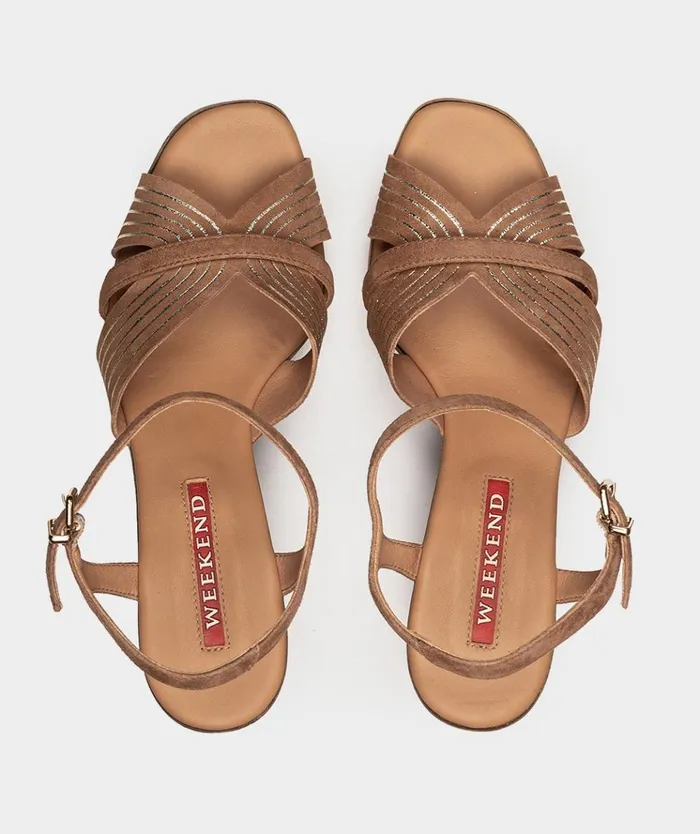 Pedro Miralles Daegu Brown 8211 Heeled Sandals Women