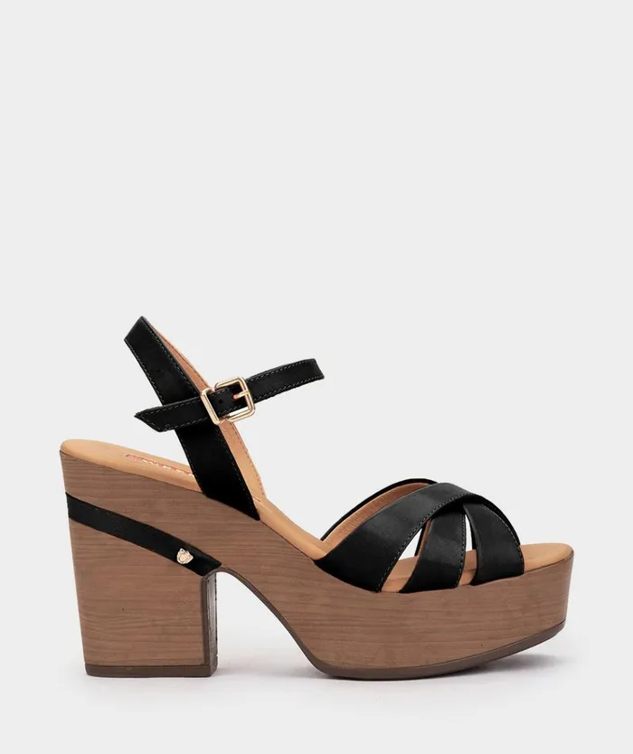 Pedro Miralles Liubliana Black 8211 Heeled Sandals Women