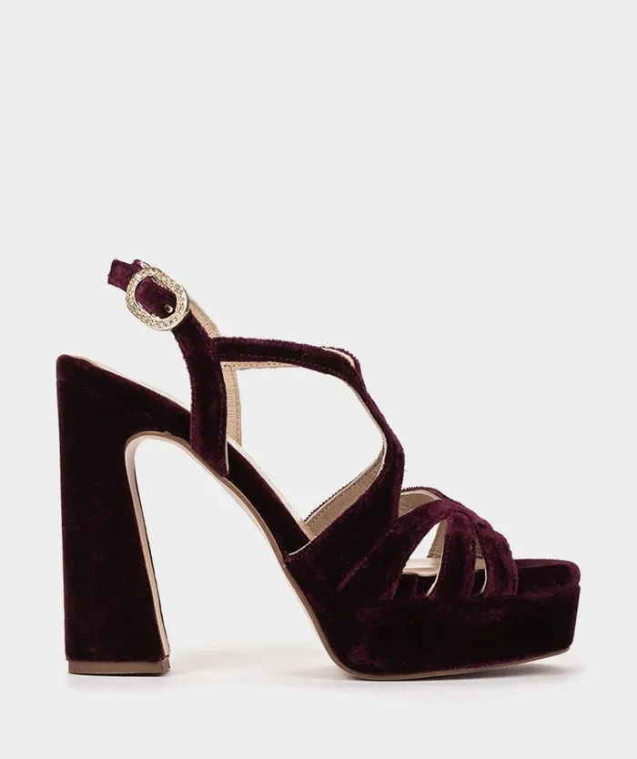 Pedro Miralles Malawi Red 8211 Heeled Sandals Women