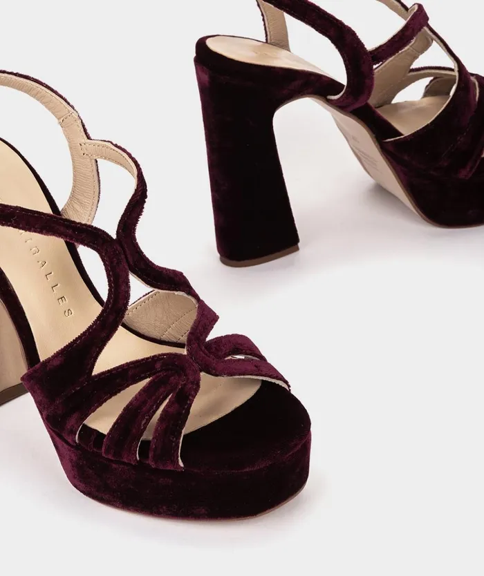 Pedro Miralles Malawi Red 8211 Heeled Sandals Women