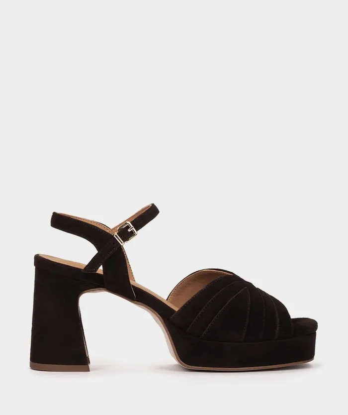 Pedro Miralles Salamanca Brown 8211 Heeled Sandals Women