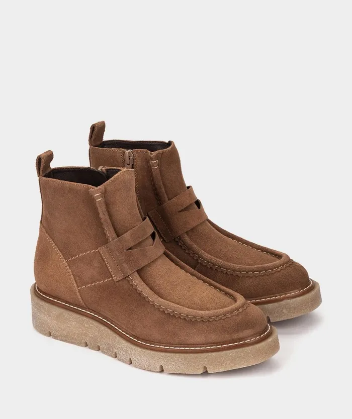 Pedro Miralles Tenerife Brown 8211 Ankle Boots Women