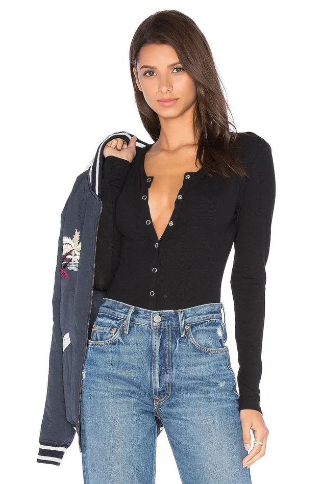 Peoria Bodysuit Black Women Lovers Friends Tops