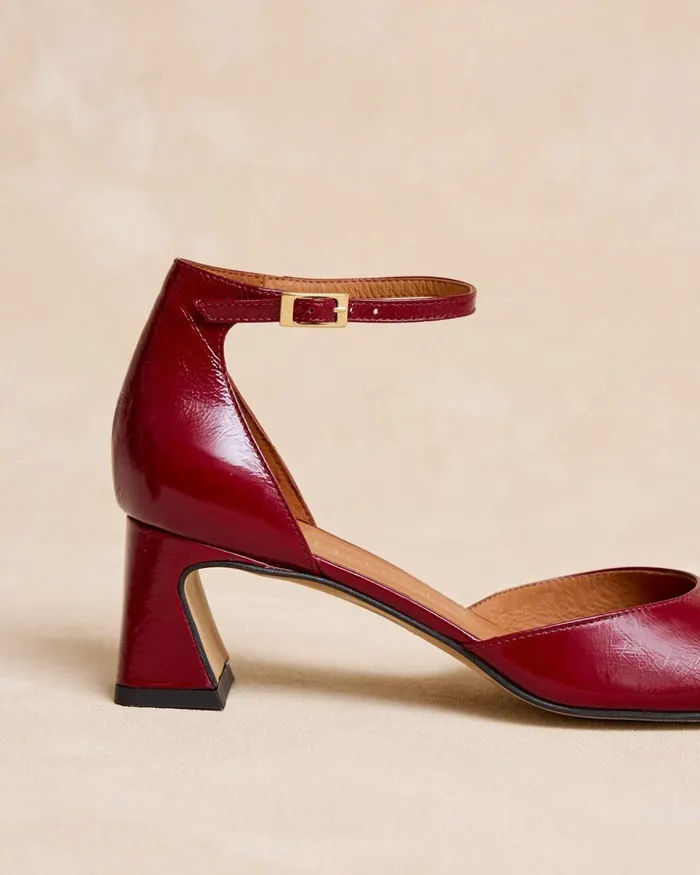 Pilpena Heel Shoe Cherry Women Polin Et Moi Heels