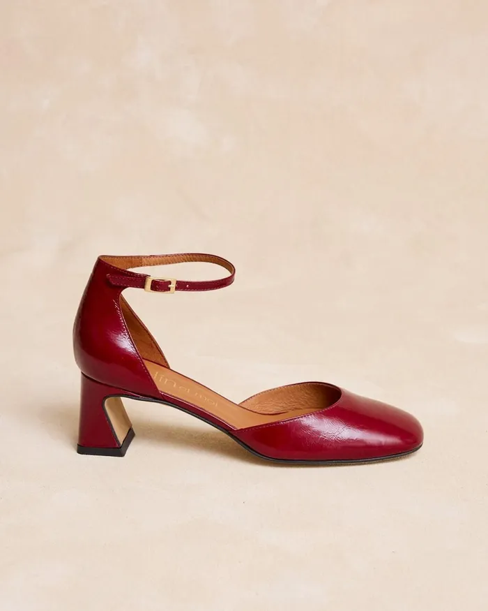 Pilpena Heel Shoe Cherry Women Polin Et Moi Heels