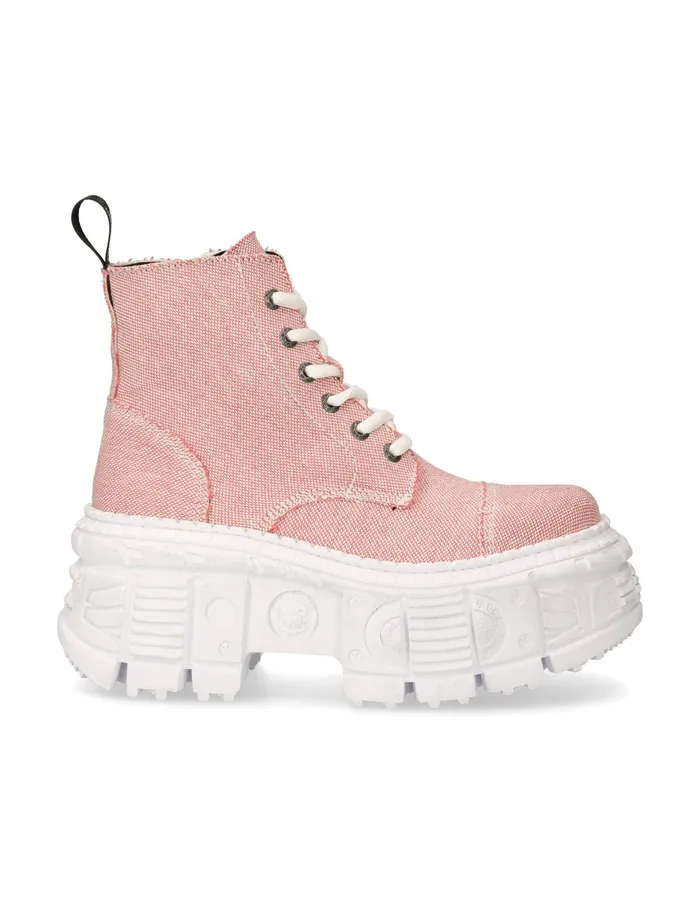 Platform Women Ankle Boot Tank MWall005V27 New Rock