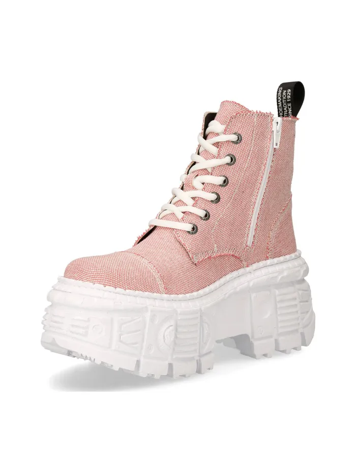 Platform Women Ankle Boot Tank MWall005V27 New Rock