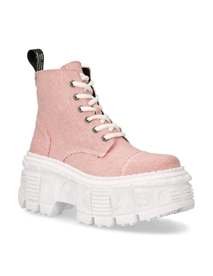 Platform Women Ankle Boot Tank MWall005V27 New Rock