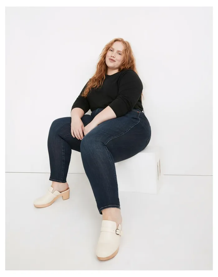 Plus Curvy High Rise Skinny Jeans In Woodland Wash Woodland Wash Women Madewell Jeans