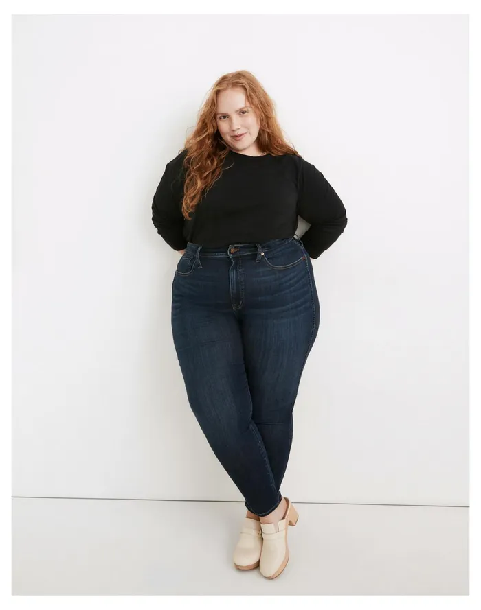 Plus Curvy High Rise Skinny Jeans In Woodland Wash Woodland Wash Women Madewell Jeans Plus Curvy High Rise Skinny Jeans In Woodland Wash Woodland Wash Women Madewell Jeans