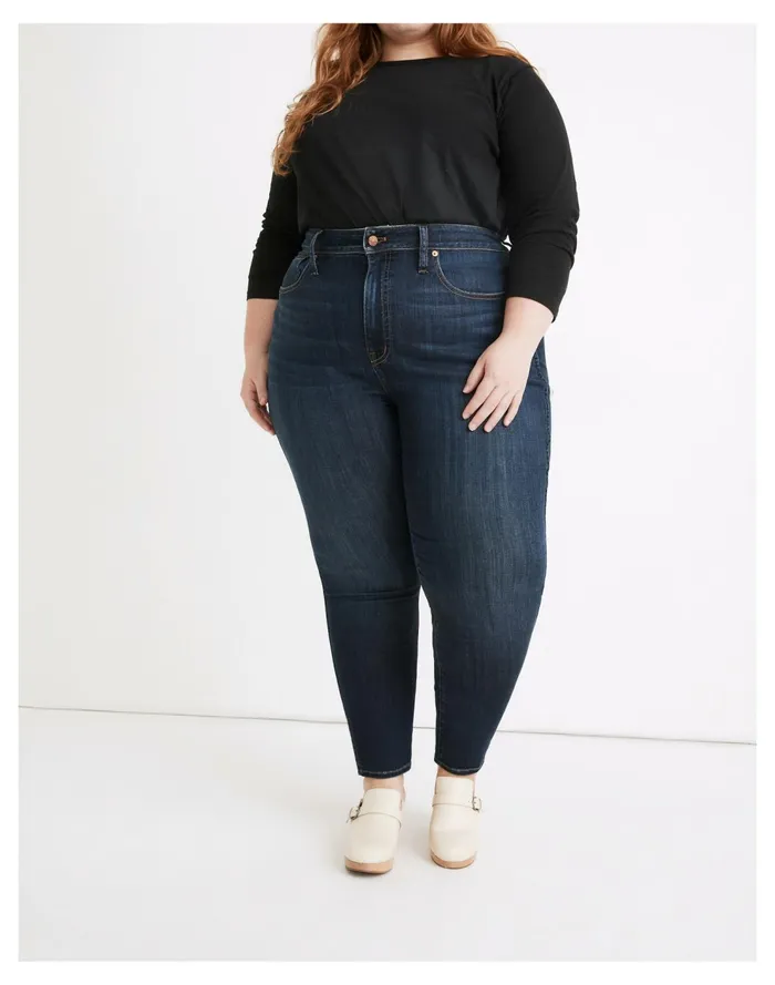 Plus Curvy High Rise Skinny Jeans In Woodland Wash Woodland Wash Women Madewell Jeans Plus Curvy High Rise Skinny Jeans In Woodland Wash Woodland Wash Women Madewell Jeans