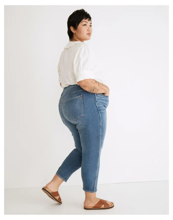 Plus High Rise Slim Straight Jeans In Wilmore Wash Wilmore Wash Women Madewell Jeans Plus High Rise Slim Straight Jeans In Wilmore Wash Wilmore Wash Women Madewell Jeans
