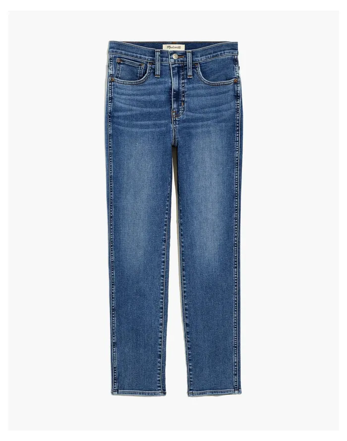 Plus High Rise Slim Straight Jeans In Wilmore Wash Wilmore Wash Women Madewell Jeans Plus High Rise Slim Straight Jeans In Wilmore Wash Wilmore Wash Women Madewell Jeans
