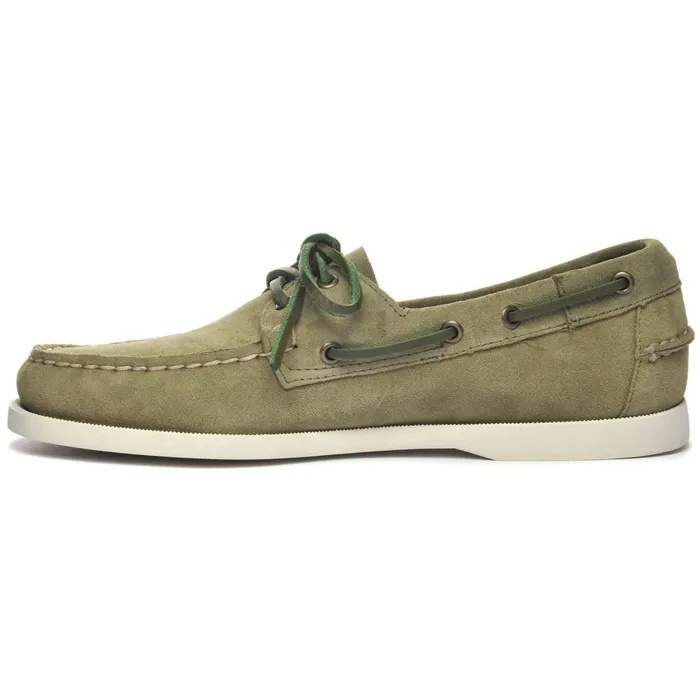 PORTLAND FLESH OUT Green Men Sebago Boat Shoes PORTLAND FLESH OUT Green Men Sebago Boat Shoes