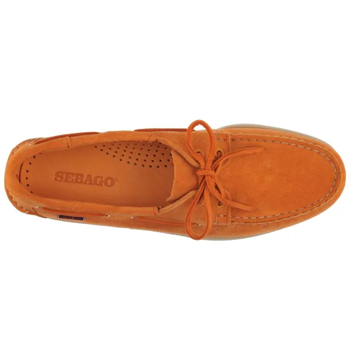 PORTLAND FLESH OUT Orange Men Sebago Boat Shoes