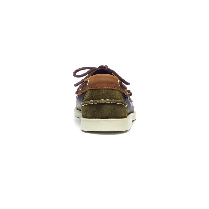 PORTLAND LEA OIL CH SUE Blue Men Sebago Boat Shoes