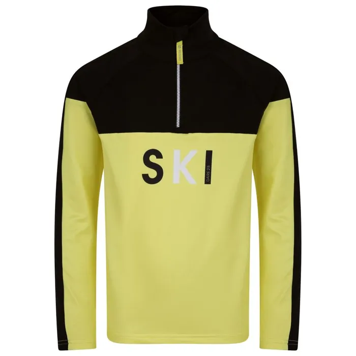Pow Core Stretch Midlayer Yellow Plum Black Kids Dare 2b Midlayers
