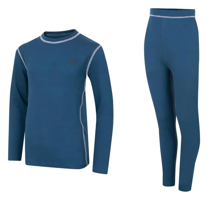 Pow II Baselayer Set Moonlight Denim Kids Dare 2b Base Layers