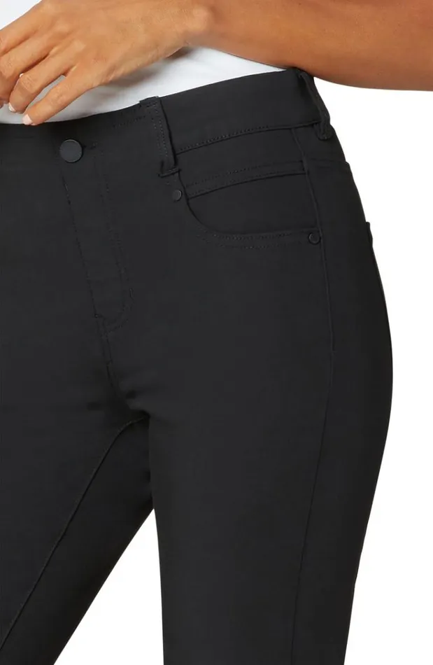 PullOn Women Liverpool Los Angeles Gia Glider Ankle Skinny Black