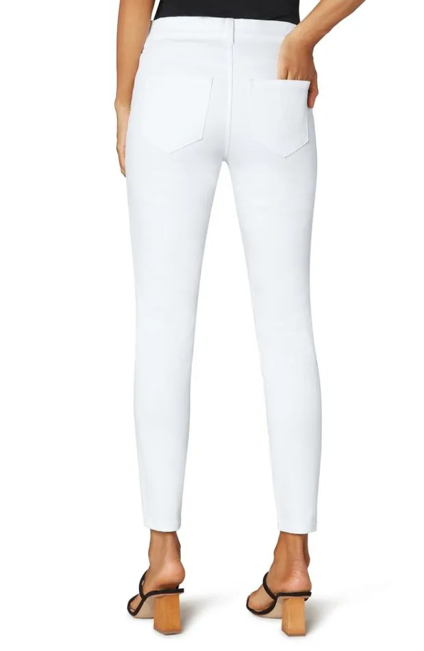 PullOn Women Liverpool Los Angeles Gia Glider Ankle Skinny Bright White