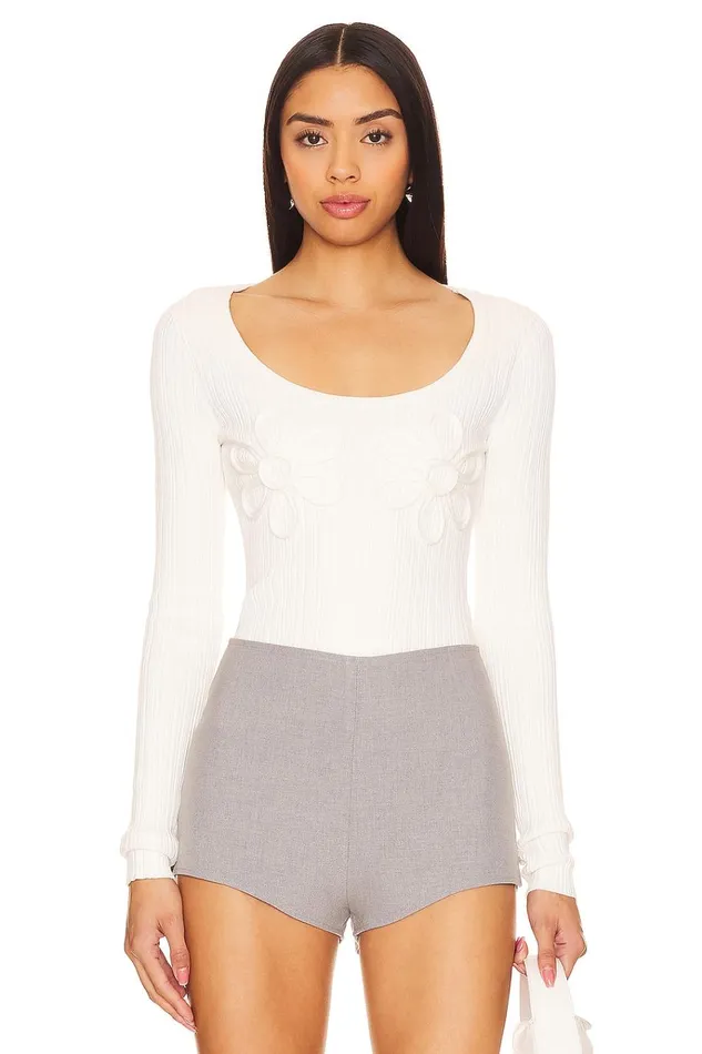 Quinella Sweater Ivory Women Lovers Friends Tops