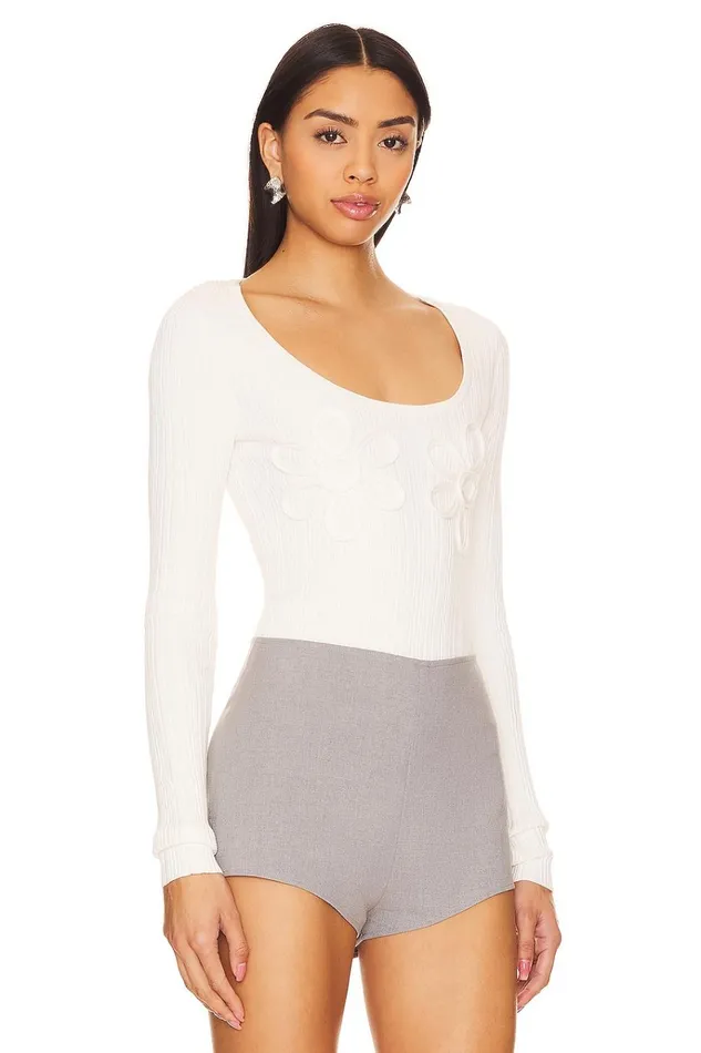 Quinella Sweater Ivory Women Lovers Friends Tops