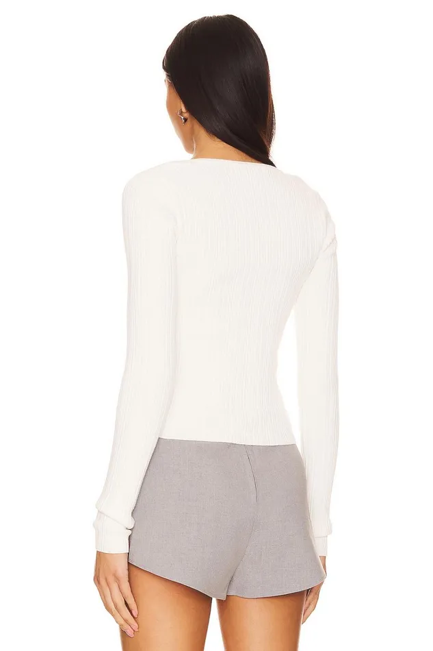 Quinella Sweater Ivory Women Lovers Friends Tops