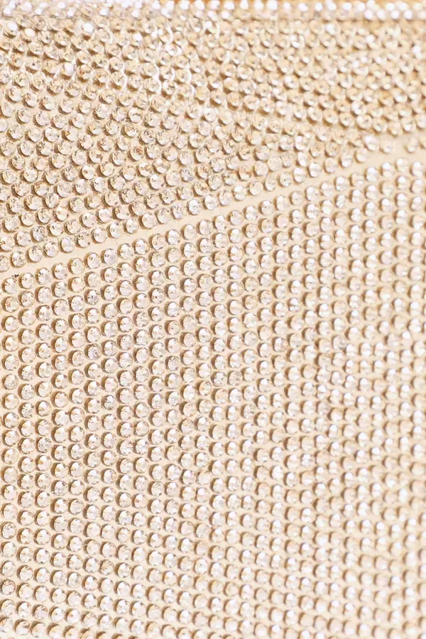Quiz Clothing Bags Gold Diamante Geometric Box Bag 8211 Women