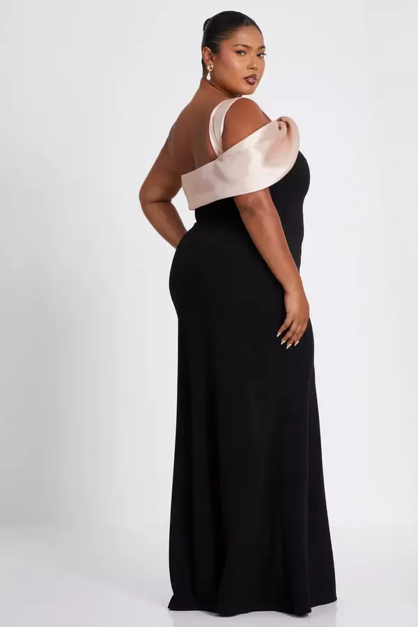 Quiz Clothing Dresses Curve Black Satin Off The Shoulder Maxi Dress 8211 Women Quiz Clothing Dresses Curve Black Satin Off The Shoulder Maxi Dress 8211 Women