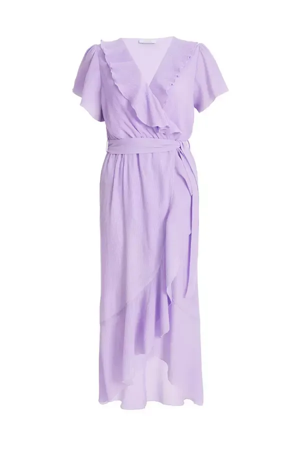Quiz Clothing Dresses Petite Lilac Crinkle Woven Frill Midaxi Dress 8211 Women Quiz Clothing Dresses Petite Lilac Crinkle Woven Frill Midaxi Dress 8211 Women