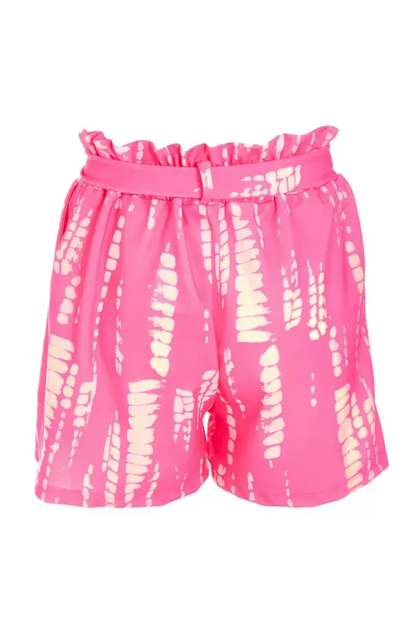 Quiz Clothing Shorts Pink Tie Front Shorts 8211 Women