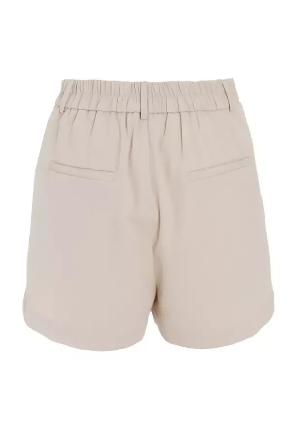 Quiz Clothing Shorts Stone Tailored Shorts 8211 Women