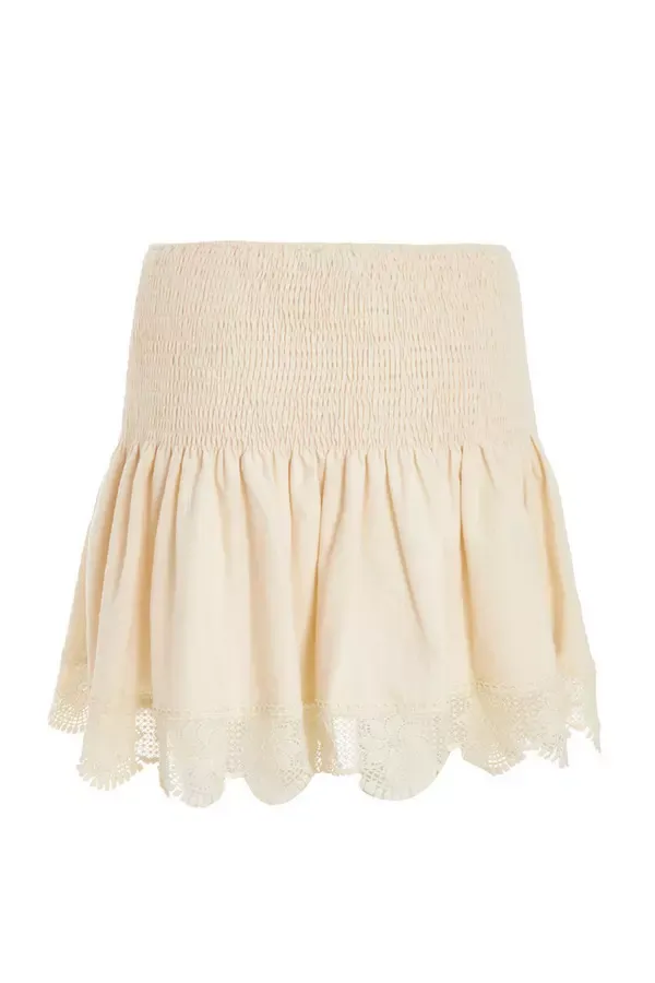 Quiz Clothing Skirts Stone Crochet Trim Mini Skirt 8211 Women
