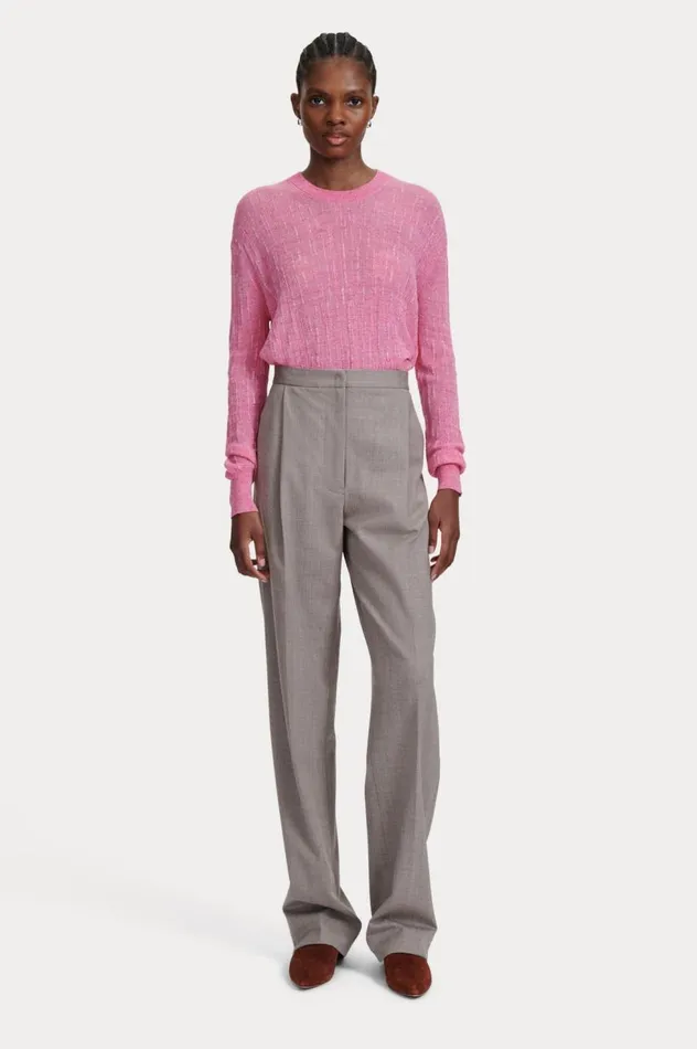 Rachel Comey Amares Top Pink Marled Women Knits