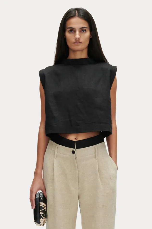 Rachel Comey Bacchus Top Black Women Tops