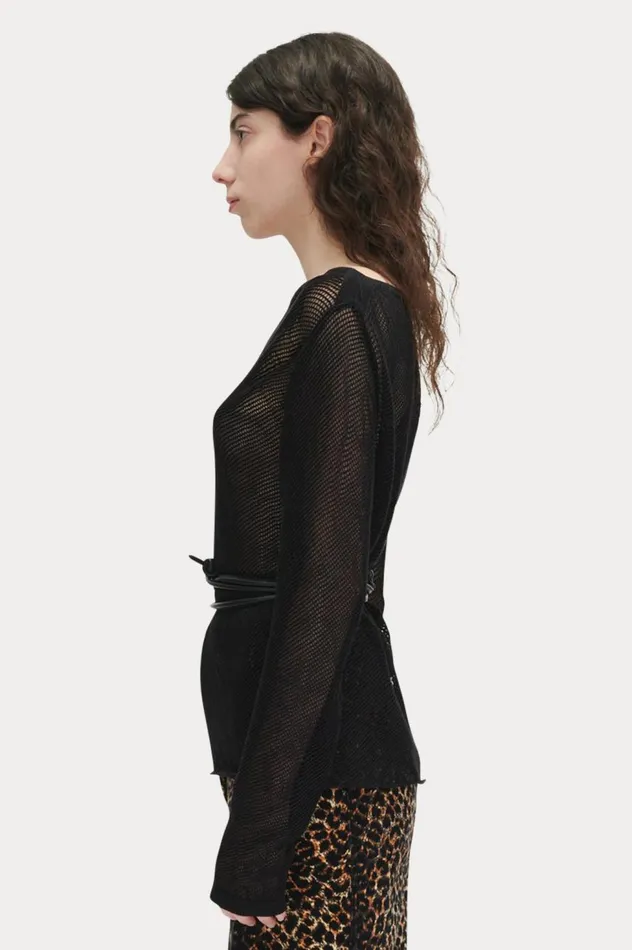 Rachel Comey Lane Top Black Women Knits