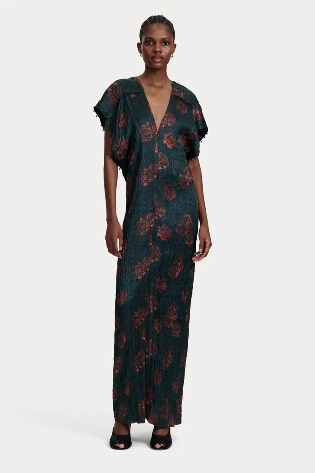 Rachel Comey Sisu Dress Petrol Women Dresses