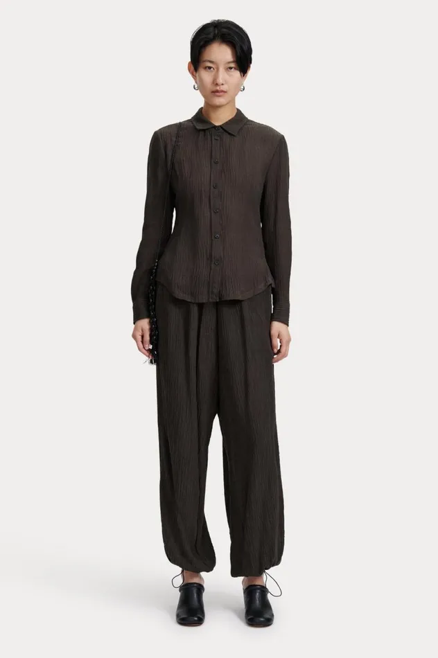 Rachel Comey Thyme Shirt Charcoal Women Tops