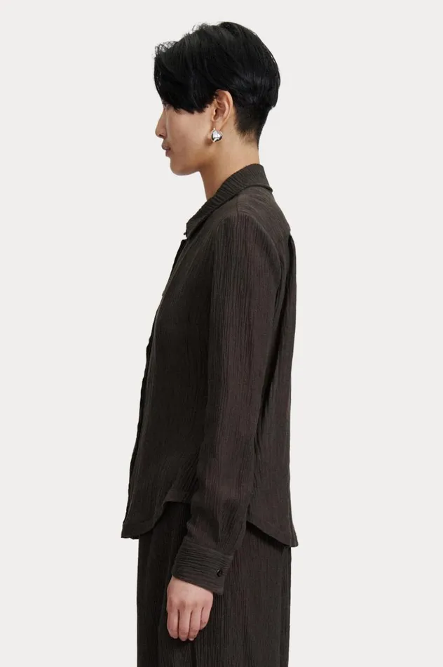 Rachel Comey Thyme Shirt Charcoal Women Tops