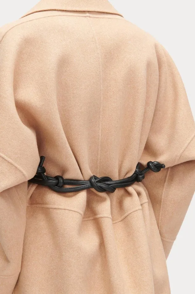 Rachel Comey Tubular Tie Belt Black Women Belts