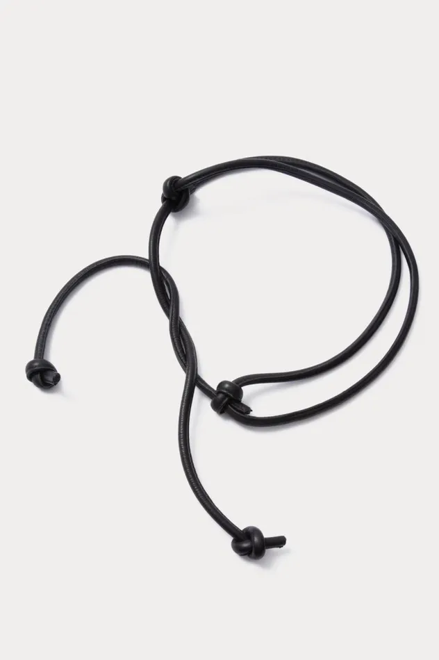 Rachel Comey Tubular Tie Belt Black Women Belts