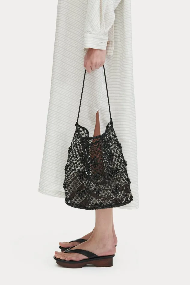 Rachel Comey Web Bag Black Women Clutches Handbags Crossbody