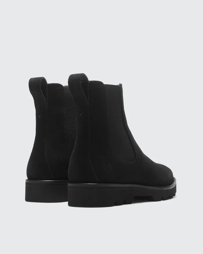 Rag and Bone Bedford Chelsea Boot Black Suede Men Footwear