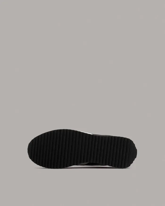 Rag and Bone Black Retro Runner Recycled Materials Sneaker Rag and Bone Black Retro Runner Recycled Materials Sneaker Women Sneakers