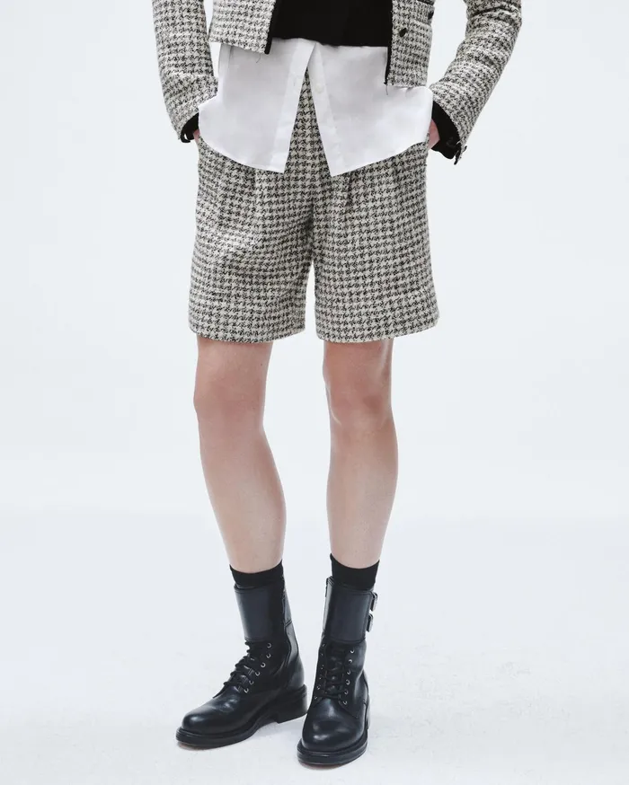Rag and Bone Carmen Cotton 1225quot Short Black White Women Shorts