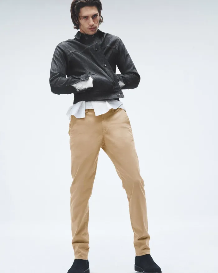 Rag and Bone Fit 2 Stretch Twill Chino Cornstalk Men Pants Rag and Bone Fit 2 Stretch Twill Chino Cornstalk Men Pants