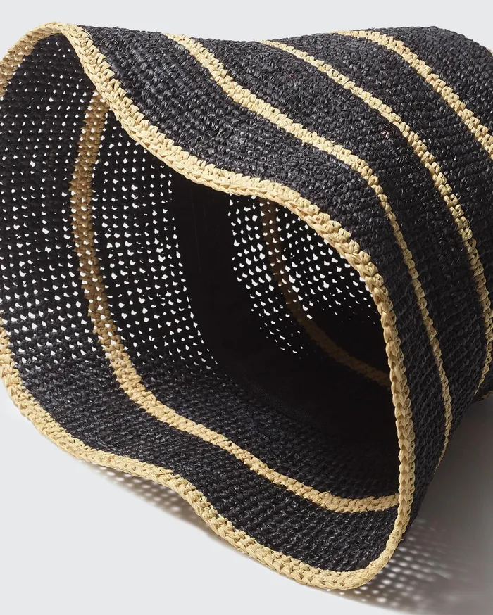 Rag and Bone Jade Rollable Hat Black Multi Women Hats