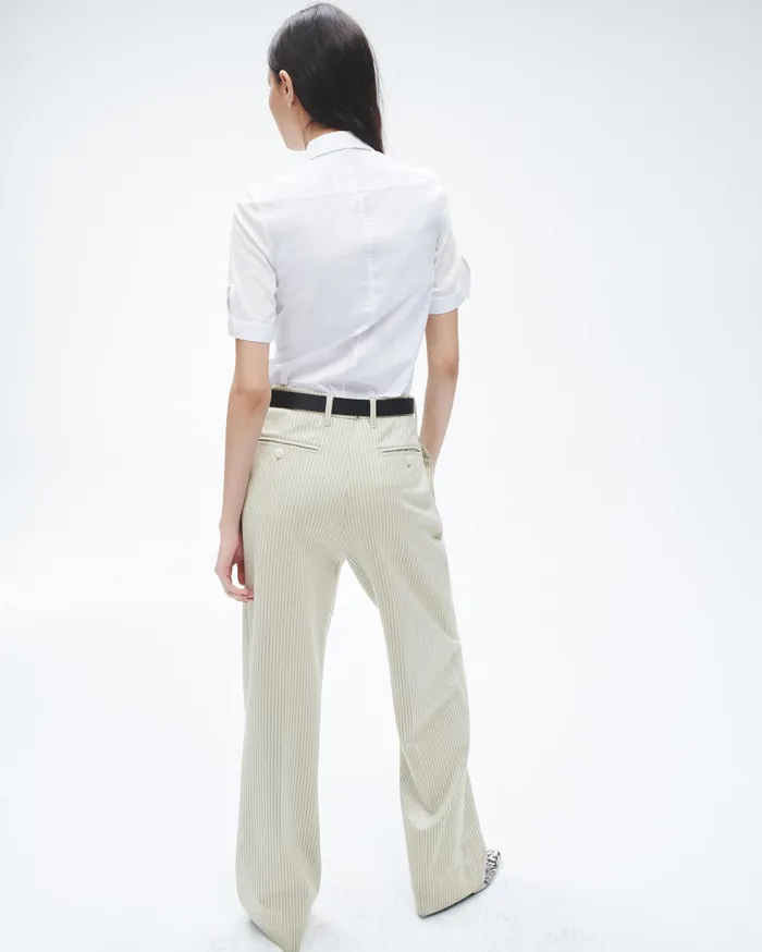 Rag and Bone Marianne Ponte Pant Ivory Stripe Women Pants Rag and Bone Marianne Ponte Pant Ivory Stripe Women Pants