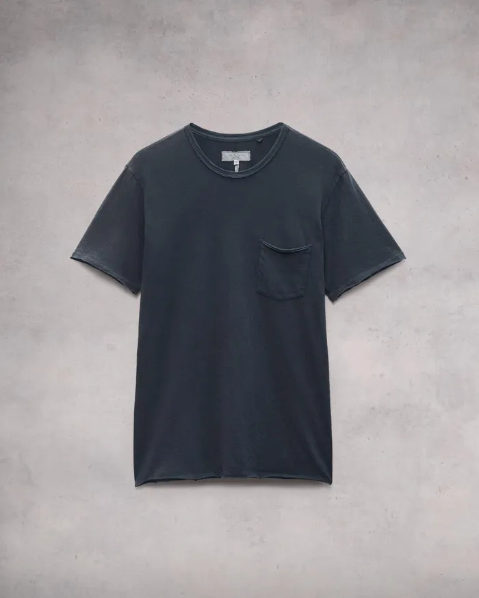 Rag and Bone Miles Principal Jersey Tee Dark Grey Men TShirts Rag and Bone Miles Principal Jersey Tee Dark Grey Men TShirts