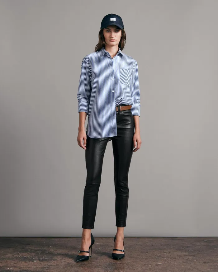 Rag and Bone Nina High Black Women Pants